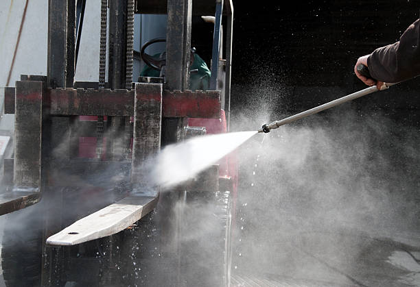 Post-Construction Pressure Washing in West Fork, AR